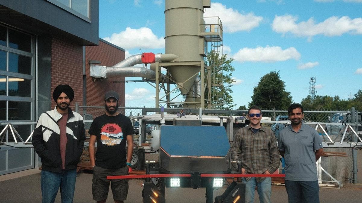 Agriscout robot and team